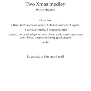 Two Xmas medley