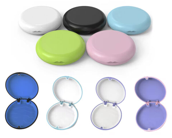 presentazione combo dei colori della custodia per apparecchio ortodontico