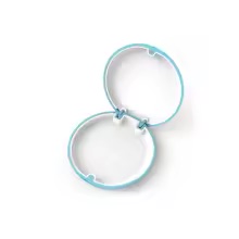 custodia per apparecchio ortodontico, colore verde chiaro